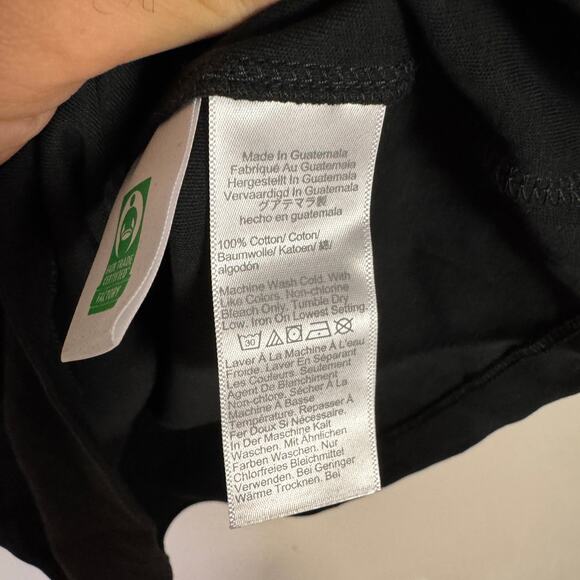 J.Crew Essential Short-Sleeve Crewneck Tee WMNS S Black Short Sleeve Lightweight - Picture 7 of 8